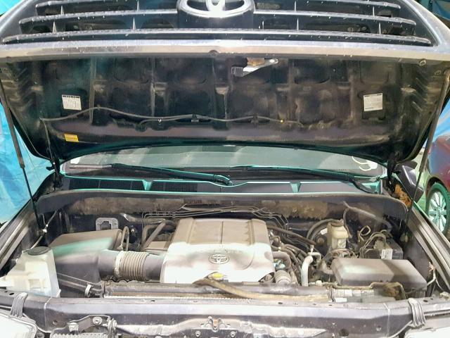 5TFBV54147X017248 - 2007 TOYOTA TUNDRA DOU BLACK photo 7