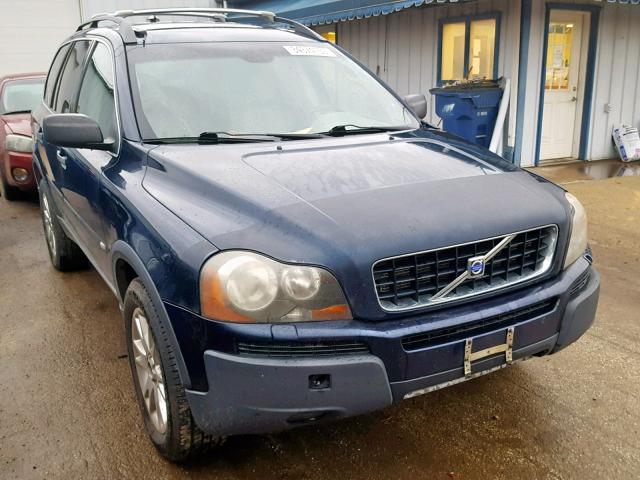 YV1CZ91H541044064 - 2004 VOLVO XC90 T6 BLUE photo 1