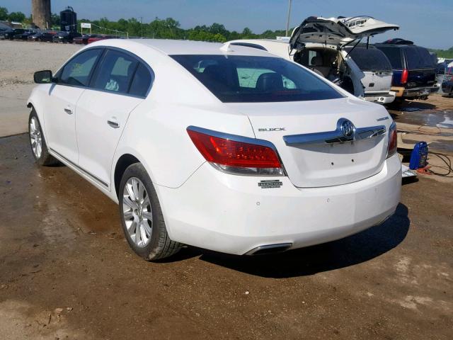 1G4GC5E38DF285826 - 2013 BUICK LACROSSE WHITE photo 3