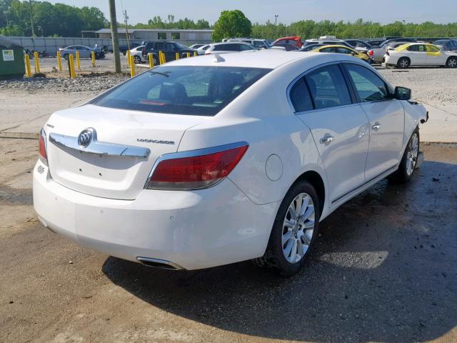 1G4GC5E38DF285826 - 2013 BUICK LACROSSE WHITE photo 4