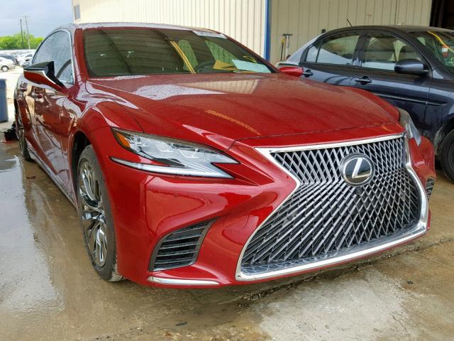 JTHB51FF5J5006049 - 2018 LEXUS LS 500 RED photo 1