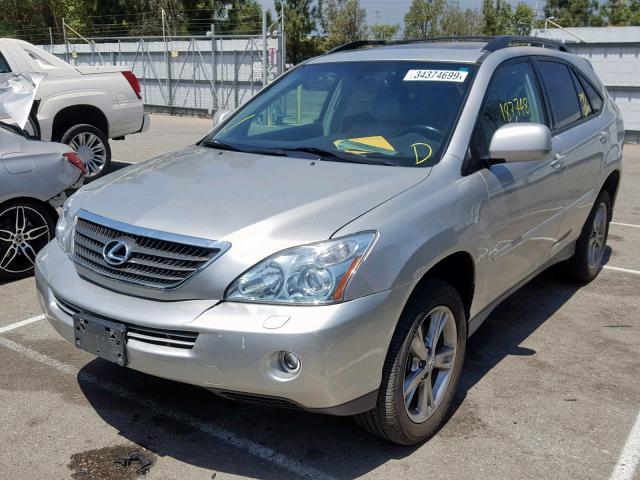 JTJHW31UX60015146 - 2006 LEXUS RX 400 SILVER photo 2