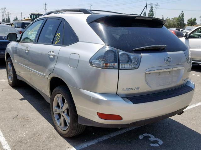 JTJHW31UX60015146 - 2006 LEXUS RX 400 SILVER photo 3