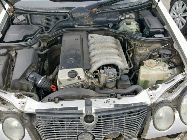 WDBJF25H6XA742127 - 1999 MERCEDES-BENZ E 300TD SILVER photo 7