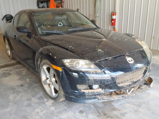 JM1FE173940111508 - 2004 MAZDA RX8 BLACK photo 1