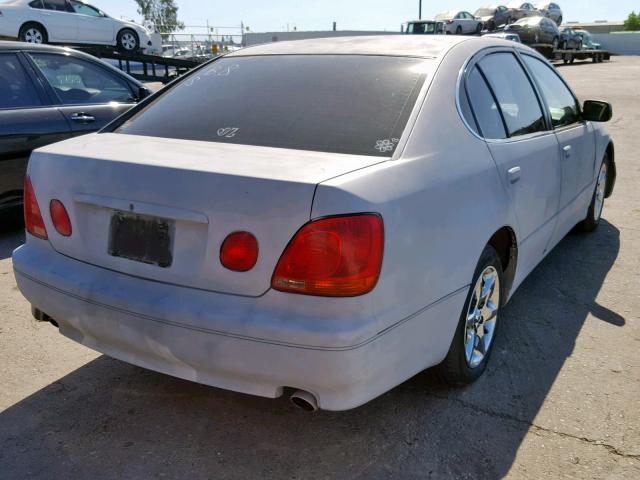 JT8BD69S810130838 - 2001 LEXUS GS 300 GRAY photo 4