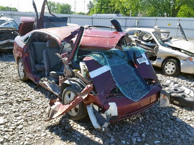 1FAHP34N36W194413 - 2006 FORD FOCUS ZX4 MAROON photo 1