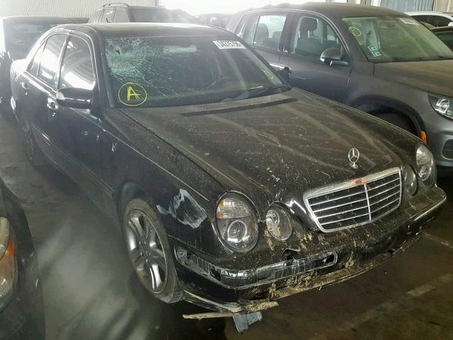 WDBJF65J31B265605 - 2001 MERCEDES-BENZ E 320 BLACK photo 1