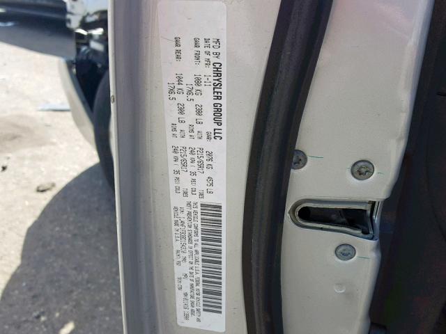 1J4NF1FB3BD154310 - 2011 JEEP COMPASS SP 银色 照片 10