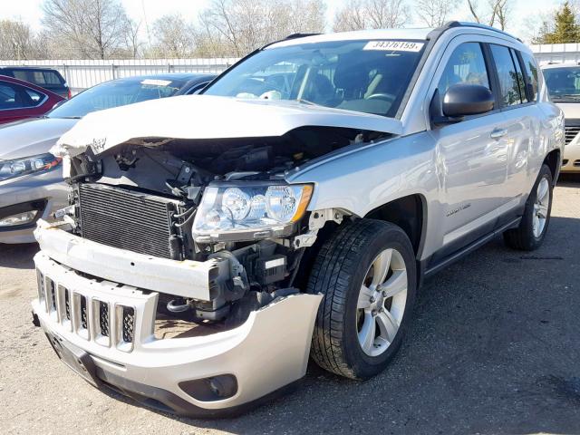1J4NF1FB3BD154310 - 2011 JEEP COMPASS SP 银色 照片 2