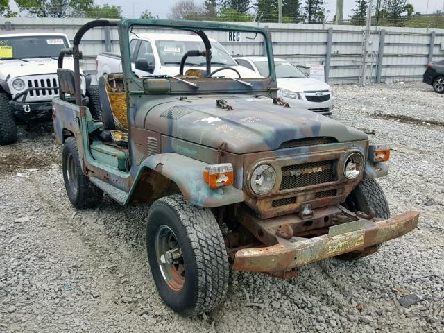 FJ40198131 - 1975 TOYOTA LANDCRUISE GREEN photo 1