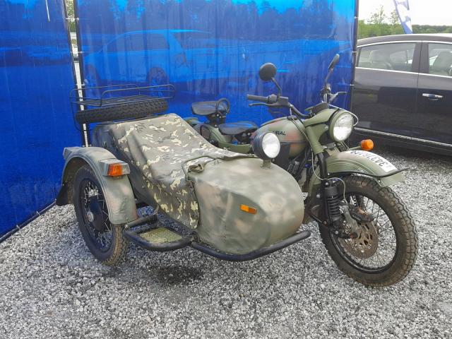 X8JMH0372AU219838 - 2010 URAL MOTORCYCLE GREEN photo 1