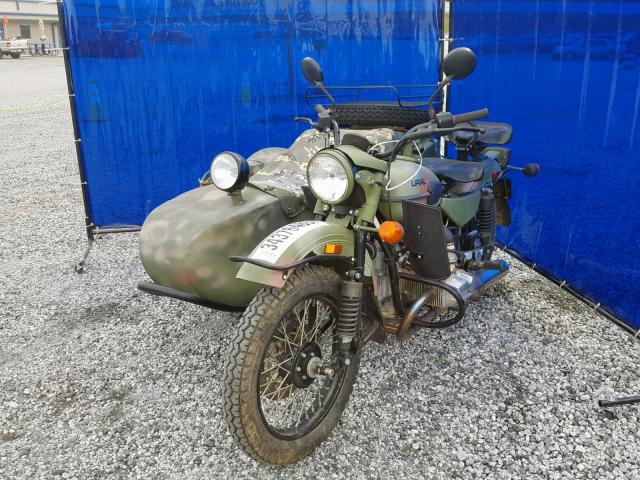 X8JMH0372AU219838 - 2010 URAL MOTORCYCLE GREEN photo 2