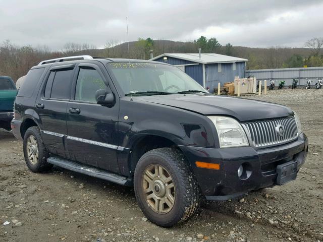 4M2DU86K94ZJ12577 - 2004 MERCURY MOUNTAINEE BLACK photo 1