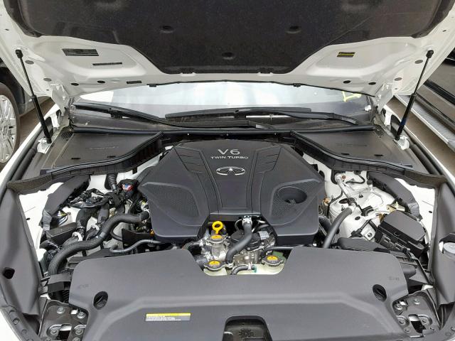 JN1EV7AP7KM517564 - 2019 INFINITI Q50 LUXE WHITE photo 7