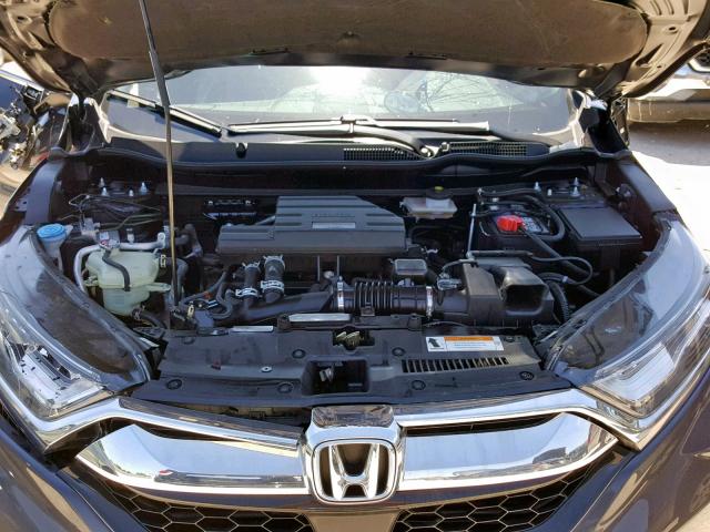 7FARW1H92JE054700 - 2018 HONDA CR-V TOURI CHARCOAL photo 7