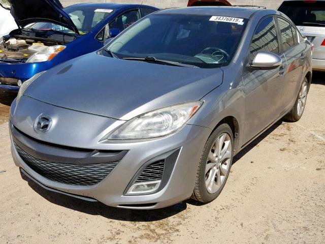 JM1BL1S58A1126665 - 2010 MAZDA 3 S SILVER photo 2