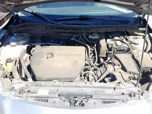 JM1BL1S58A1126665 - 2010 MAZDA 3 S SILVER photo 7