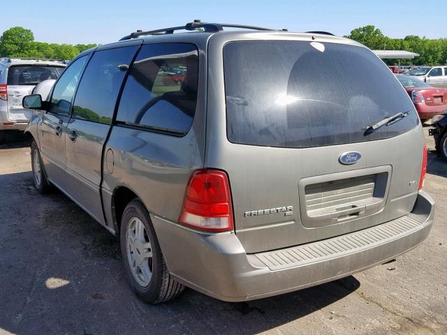 2FMZA52205BA92731 - 2005 FORD FREESTAR S GRAY photo 3