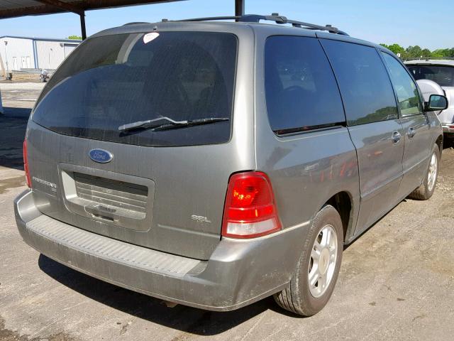 2FMZA52205BA92731 - 2005 FORD FREESTAR S GRAY photo 4