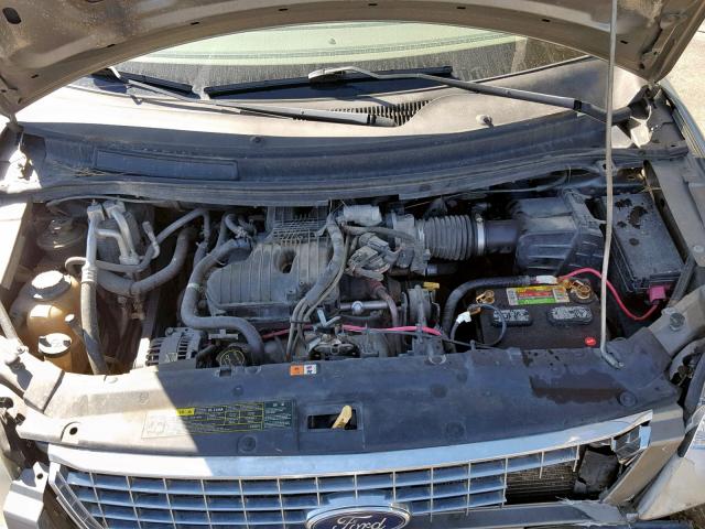 2FMZA52205BA92731 - 2005 FORD FREESTAR S GRAY photo 7