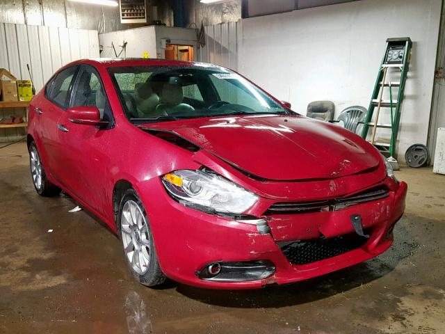 1C3CDFCA8DD334272 - 2013 DODGE DART LIMIT RED photo 1