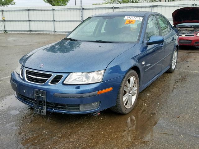 YS3FD49Y971147963 - 2007 SAAB 9-3 2.0T BLUE photo 2