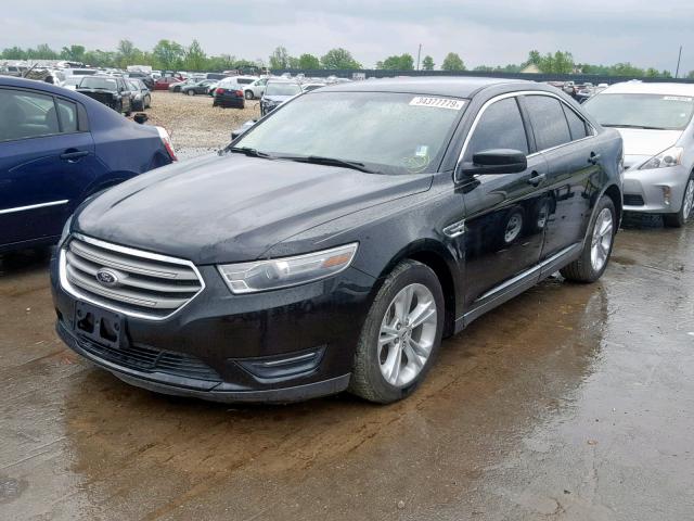 1FAHP2E96DG182078 - 2013 FORD TAURUS SEL BLACK photo 2