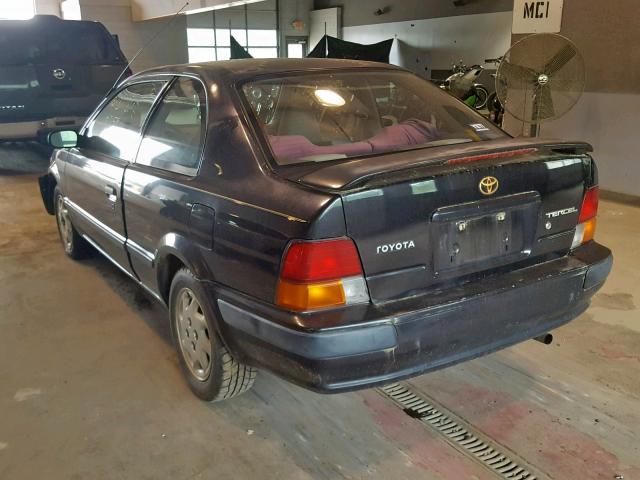 JT2AC52L0V0244957 - 1997 TOYOTA TERCEL CE BLACK photo 3