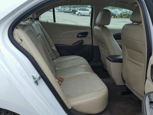 1G11C5SL3EF230659 - 2014 CHEVROLET MALIBU 1LT WHITE photo 6