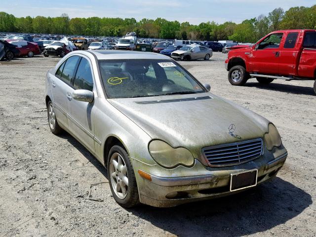 WDBRF84J84F543489 - 2004 MERCEDES-BENZ C 320 4MAT SILVER photo 1