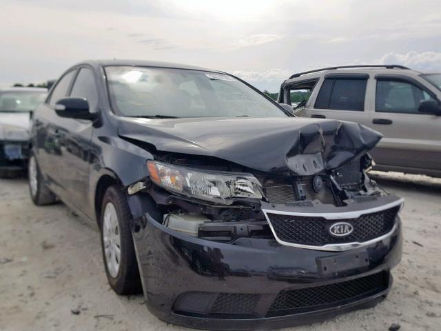 KNAFU4A20A5232492 - 2010 KIA FORTE EX BLACK photo 1