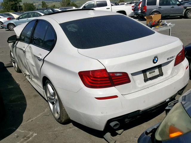 WBA5B1C5XGG129536 - 2016 BMW 535 I WHITE photo 3