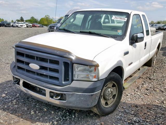 1FTWX30P96EC23489 - 2006 FORD F350 SRW S WHITE photo 2