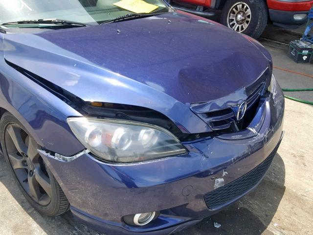 JM1BK143251248443 - 2005 MAZDA 3 HATCHBAC BLUE photo 9