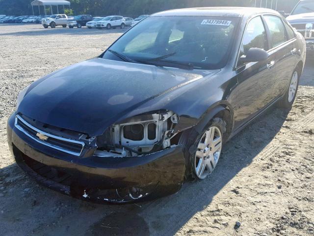 2G1WU58R779102161 - 2007 CHEVROLET IMPALA LTZ BLACK photo 2