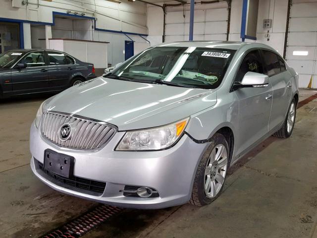 1G4GD5EGXAF247235 - 2010 BUICK LACROSSE C GRAY photo 2