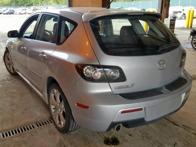 JM1BK343971746749 - 2007 MAZDA 3 HATCHBAC SILVER photo 3