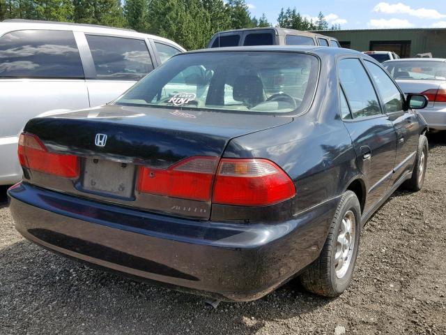 1HGCF8549WA067724 - 1998 HONDA ACCORD DX BLACK photo 4