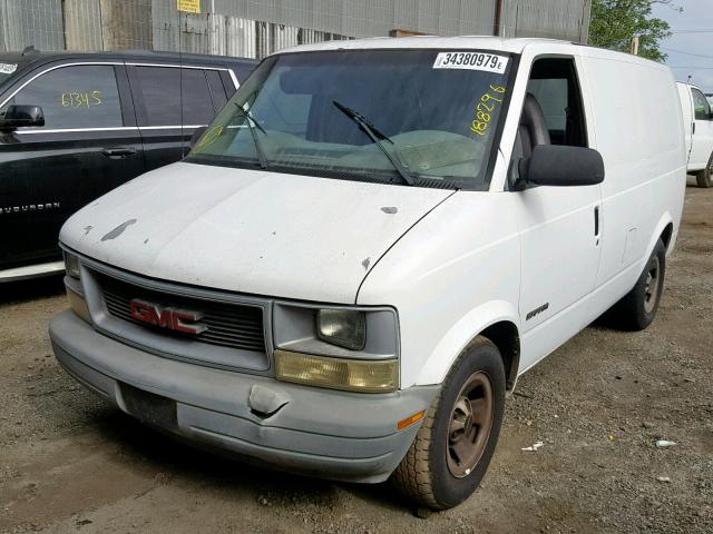 1GTDM19W2VB521039 - 1997 GMC SAFARI XT WHITE photo 2