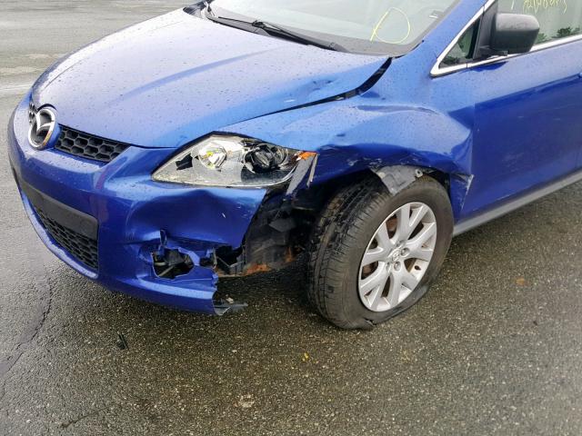 JM3ER29L870123406 - 2007 MAZDA CX-7 BLUE photo 9