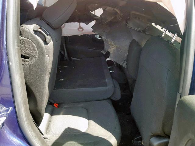 ZACCJAAB6JPG67747 - 2018 JEEP RENEGADE S ლურჯი ფოტო 6