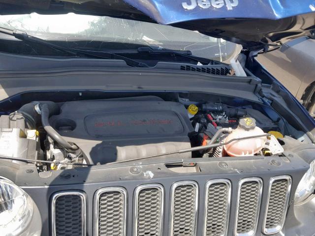 ZACCJAAB6JPG67747 - 2018 JEEP RENEGADE S ლურჯი ფოტო 7