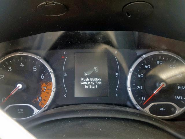 ZACCJAAB6JPG67747 - 2018 JEEP RENEGADE S ლურჯი ფოტო 8