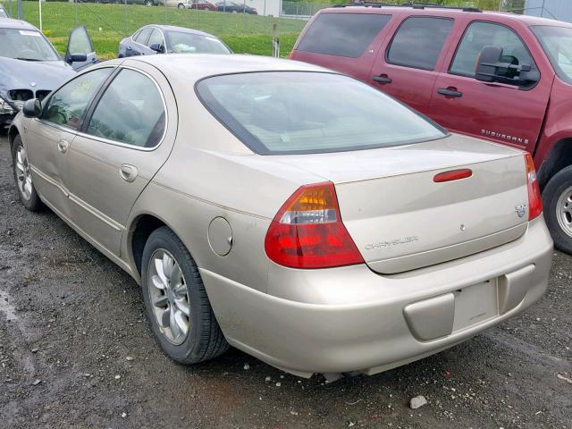 2C3HE66G83H572255 - 2003 CHRYSLER 300M BEIGE photo 3