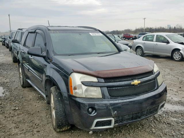 2CNDL537186047910 - 2008 CHEVROLET EQUINOX SP BLACK photo 1