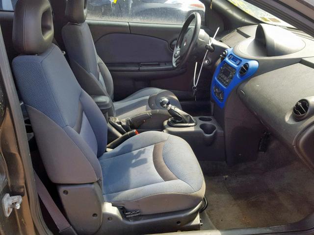 1G8AM12F74Z170609 - 2004 SATURN ION LEVEL GRAY photo 5