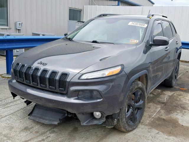 1C4PJMCS0FW774867 - 2015 JEEP CHEROKEE L CHARCOAL photo 2