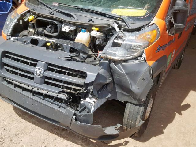 3C6TRVCG2HE514838 - 2017 RAM PROMASTER 橙色 照片 9