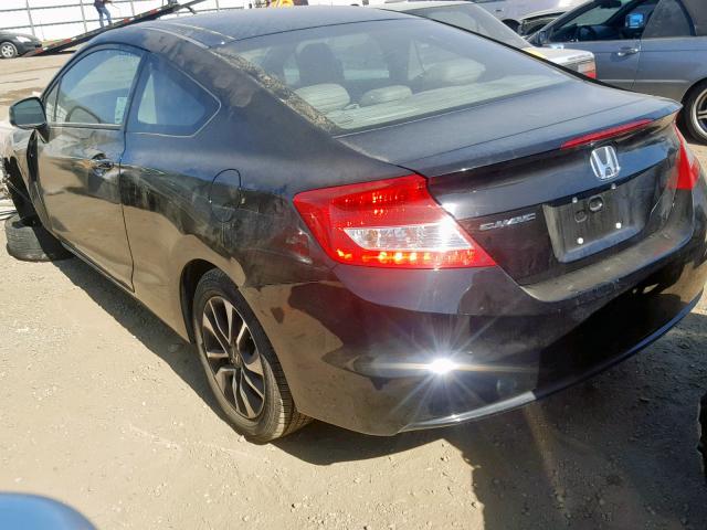 2HGFG3B05DH500579 - 2013 HONDA CIVIC EXL BLACK photo 3